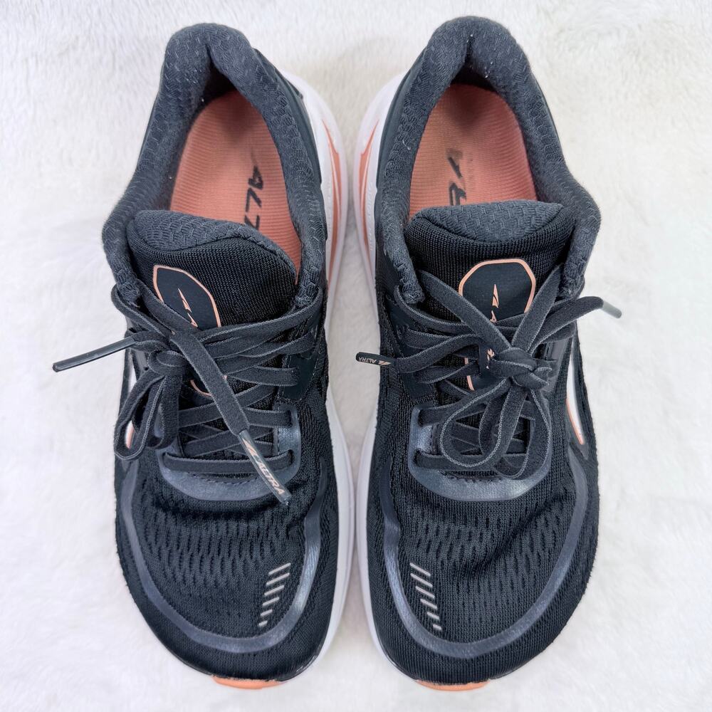 Altra Paradigm Womens Running Shoes Black EGO MAX Size 6.5 Cushioned Sneakers - Picture 8 of 10